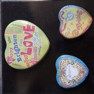 Brighton Heart Shaped Jewelry Tins